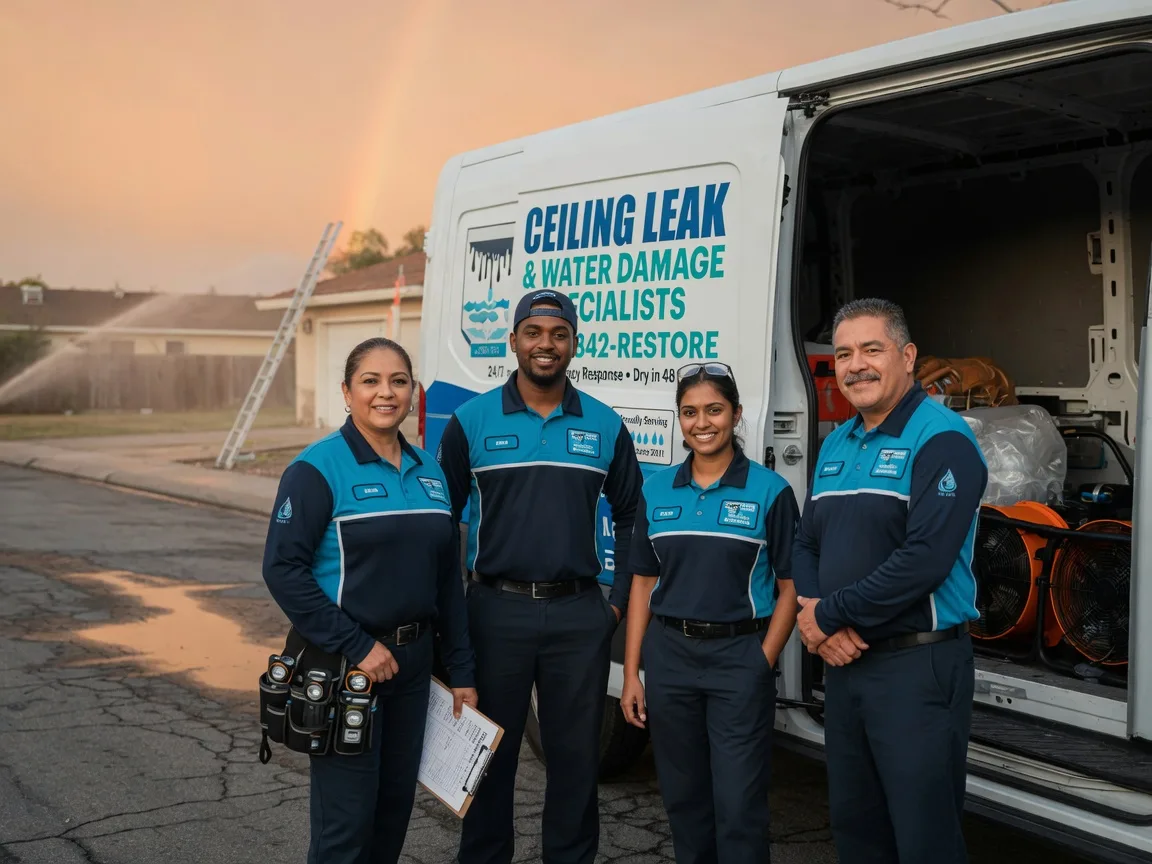 Ceiling Leak Cleanup company in Church Road, VA